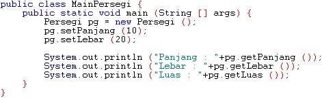 JAVA: Laporan Praktikum III Pemrograman Java