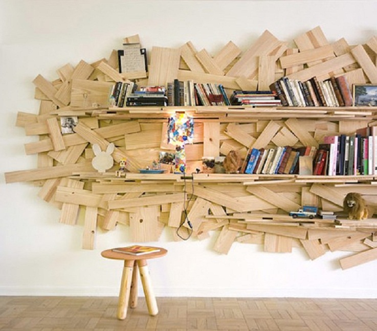 How to Recycle Recycled BookShelves Designs