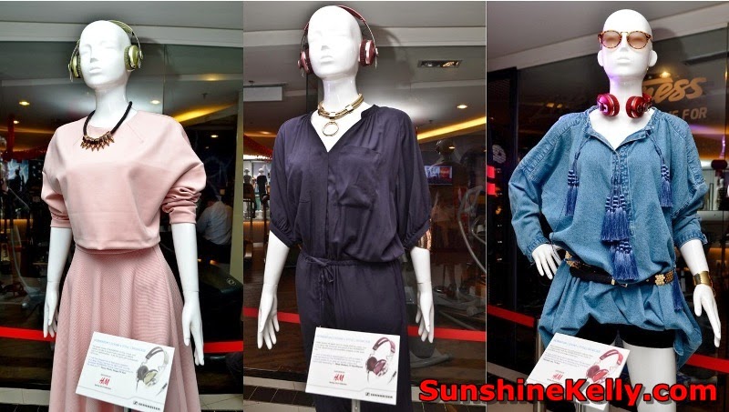 Sennheiser MOMENTUM Series, Sennheiser New Concept Store Kuala Lumpur, bangsar shopping complex, sound style, H&M Spring Collection 2014