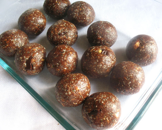 Raw Nut and Seed Energy Balls