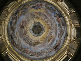 Lanfranco was renowned for his dome frescoes, particularly those inside the Basilica of Sant'Andrea della Valle in Rome