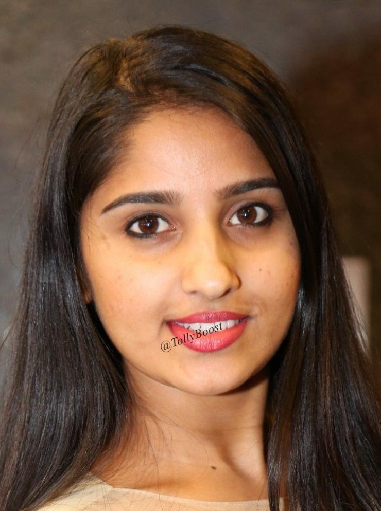 Beautiful Indian Television Girl Meghana Lokesh Face Closeup 