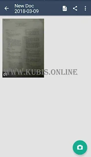 scan dokumen lewat hp