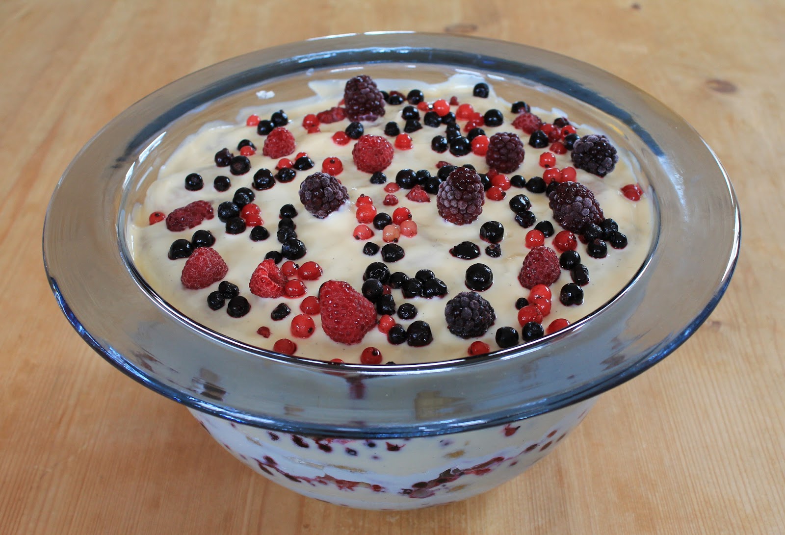 Svenja&amp;#39;s Koch- und Backblog: Früchte-Dessert mit Vanillejoghurt