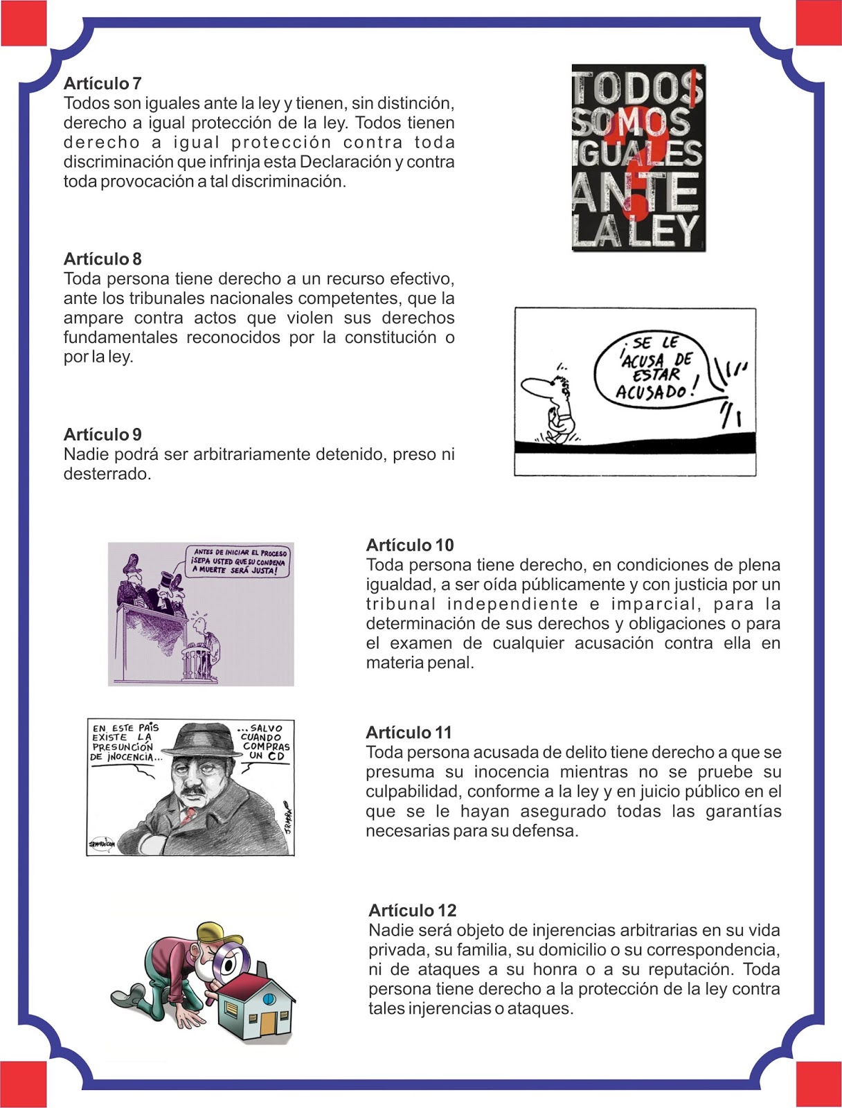 Carta De Los Derechos Humanos