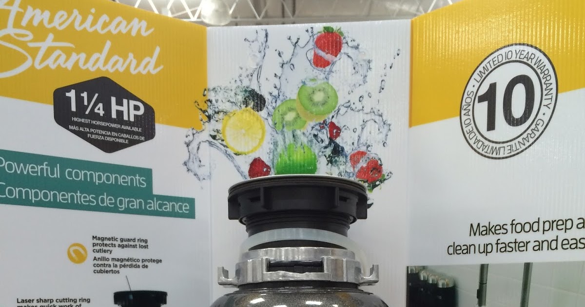 Costco Garbage Disposal >> American Standard Kitchen Waste and Garbage Disposal ... Costco Garbage Disposal >> American Standard Kitchen Waste and Garbage Disposal ...