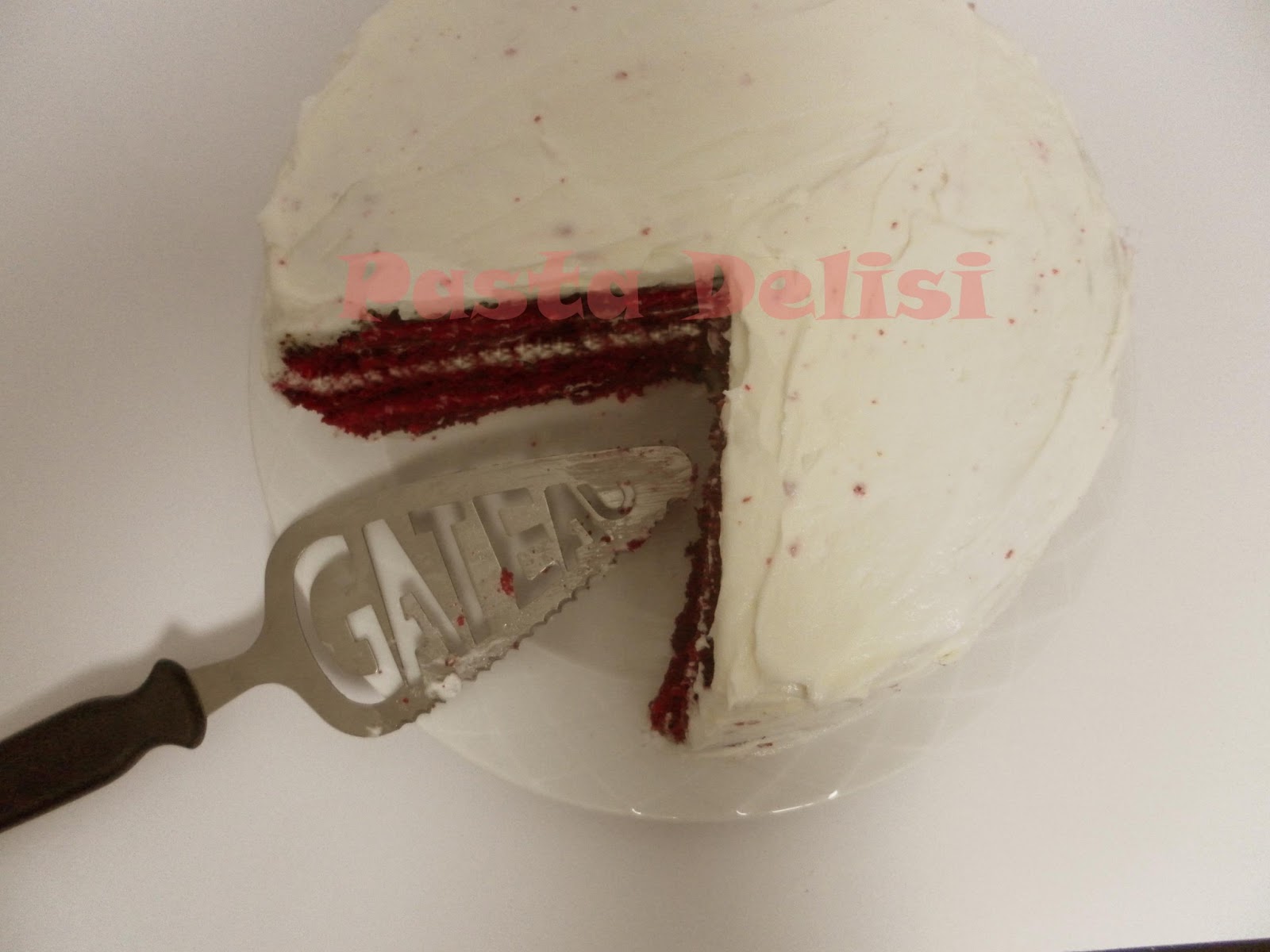 Pasta Delisi Kırmızı Kadife Kek (Red Velvet Cake)