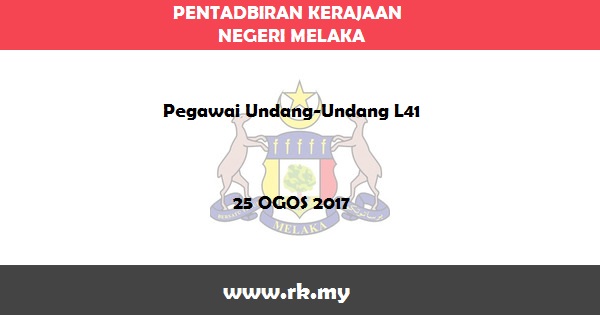 Jawatan Kosong di Pentadbiran Kerajaan Negeri Melaka Jawatan Kosong di Pentadbiran Kerajaan Negeri Melaka
