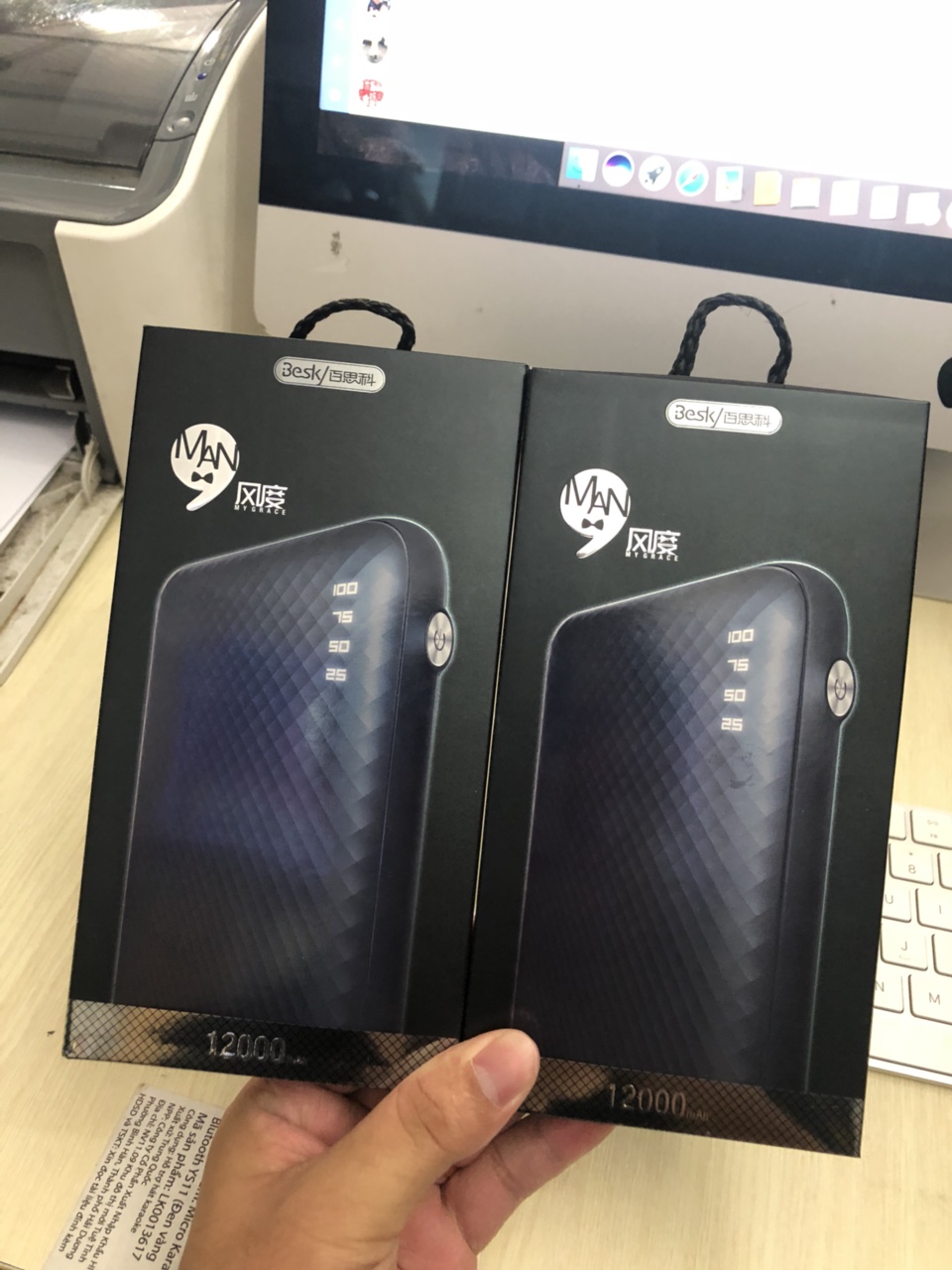 195k - Pin sạc dự phòng Ibesky 12.000mAh giá sỉ và lẻ rẻ nhất 195k - Pin sạc dự phòng Ibesky 12.000mAh giá sỉ và lẻ rẻ nhất
