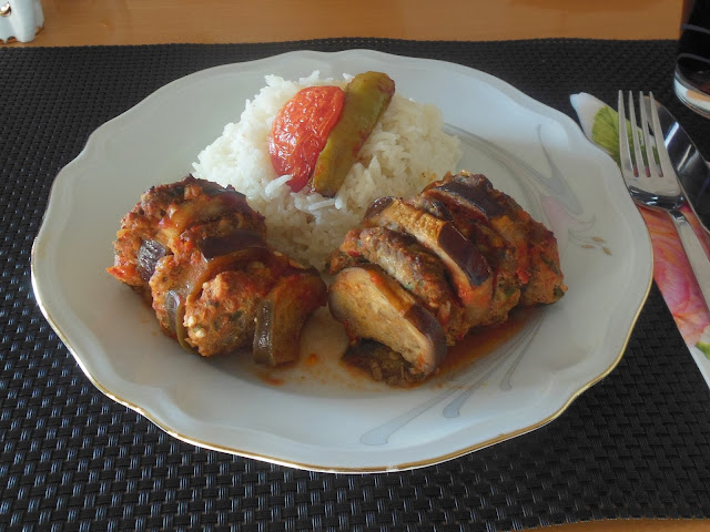 Yemek Tarifleri: Patlıcan Dizme..PATLICAN KEBABI