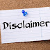 Disclaimer