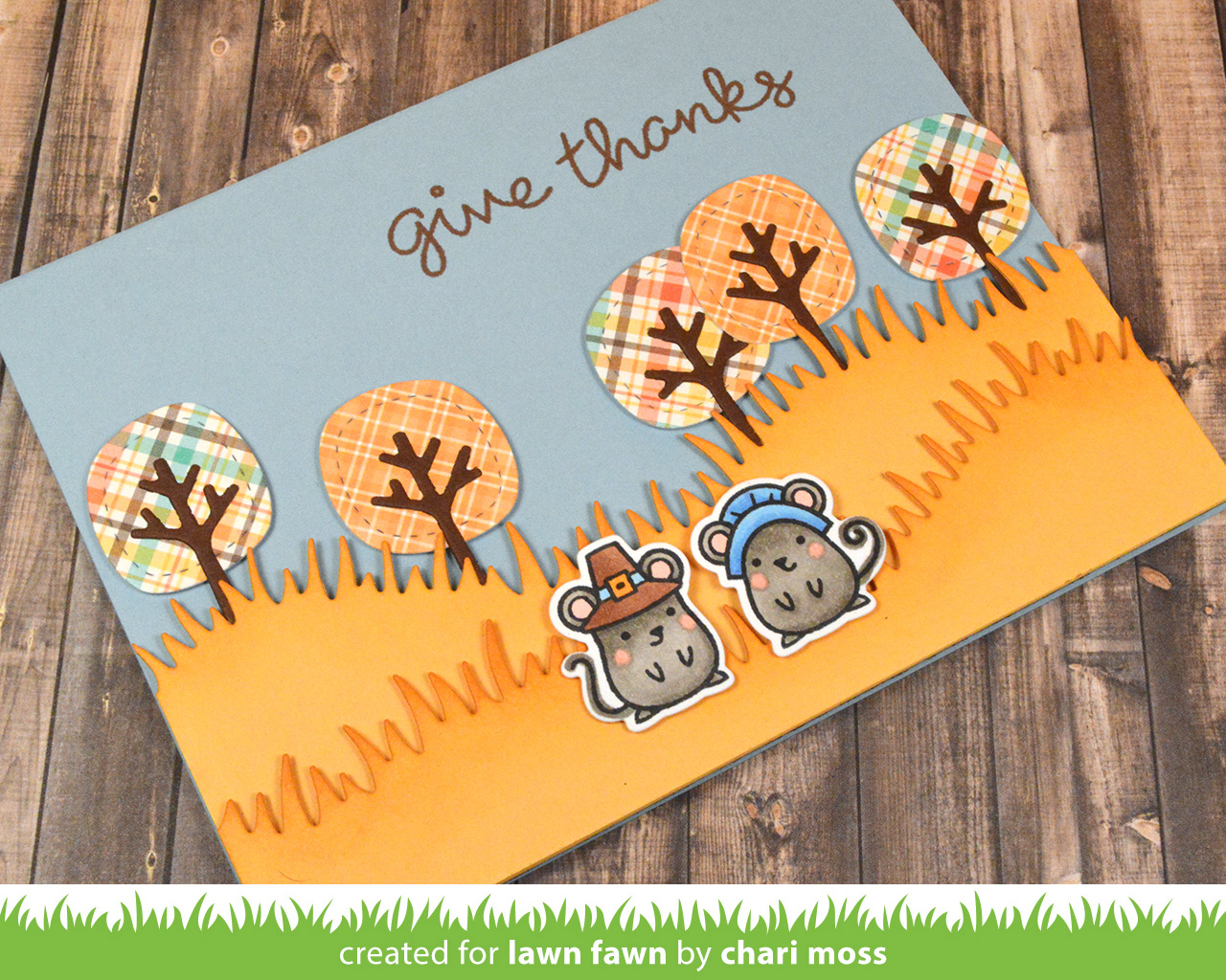 the Lawn Fawn blog: Lawn Fawn Intro: Happy Howloween, Stitched Tree Borders