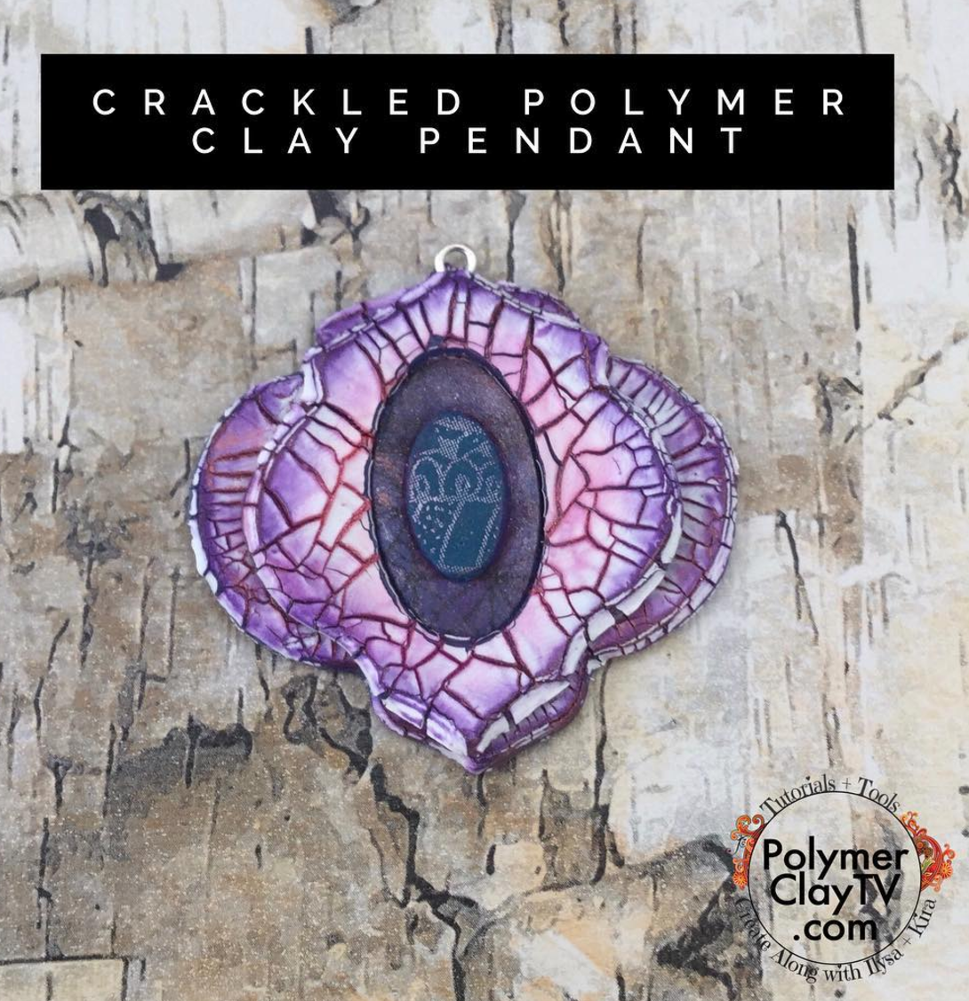 Polymer Clay TV Create Along with us How to use Ranger Distress