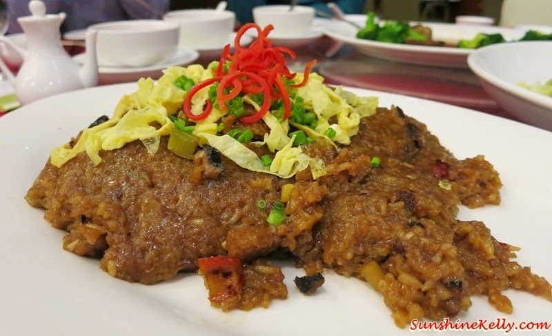 CNY 2015 Menu Review, Checkers Café, Dorsett Kuala Lumpur, Yee Sang, Salmon Pear Yee Sang, Glutinous Rice with Smoked Duck