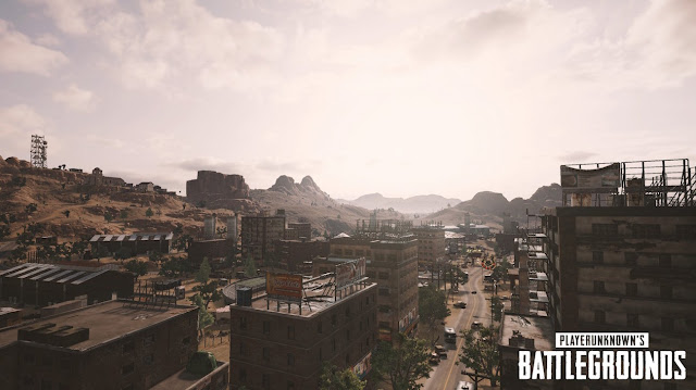 Desert map Playerunknown's Battlegrounds
