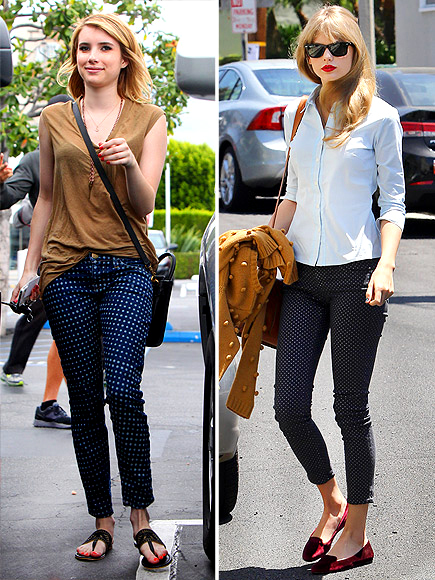 Four the Pursuit of Happiness: Looks I'm Loving - Polka Dot Jeans