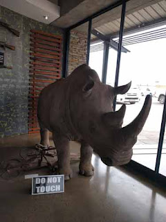 Do Not Touch Our Rhinos.