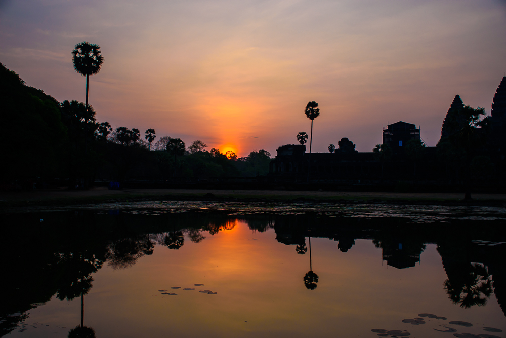 sunrise at angkor wat temple siem reap cambodia picture of sunrise at angkor wat temple siem reap cambodia