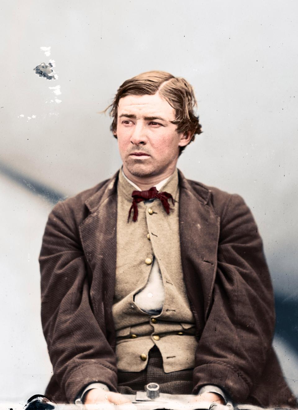 Colorized Photos Of Men Involved In Abraham Lincoln Assassination colorized-photos-of-men-involved-in-abraham-lincoln-assassination