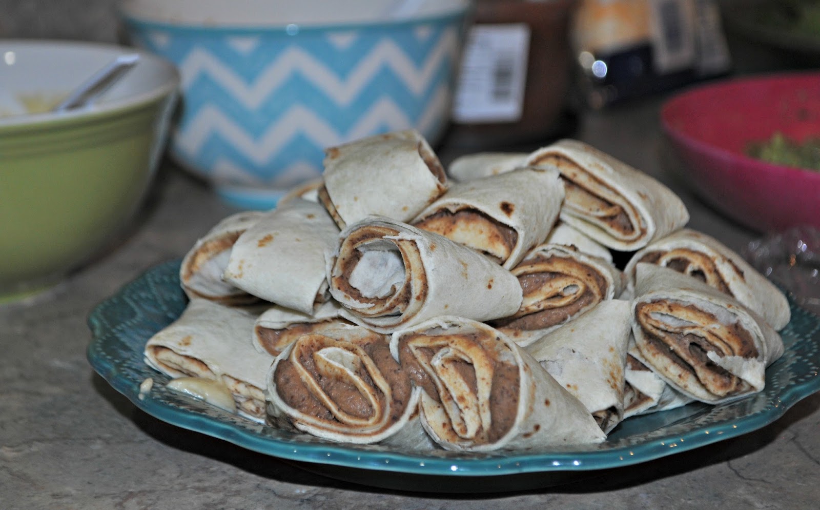 Classical Homemaking Southwestern Hummus Tortilla Wraps and Saying