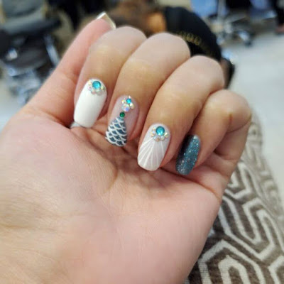 ✘ 21+ Mermaid Inspired Nails Ideas to Attract Your Beauty Magical creatures like unicorns have inspired many nail styles ✘ 21+ Mermaid Inspired Nails Ideas to Attract Your Beauty