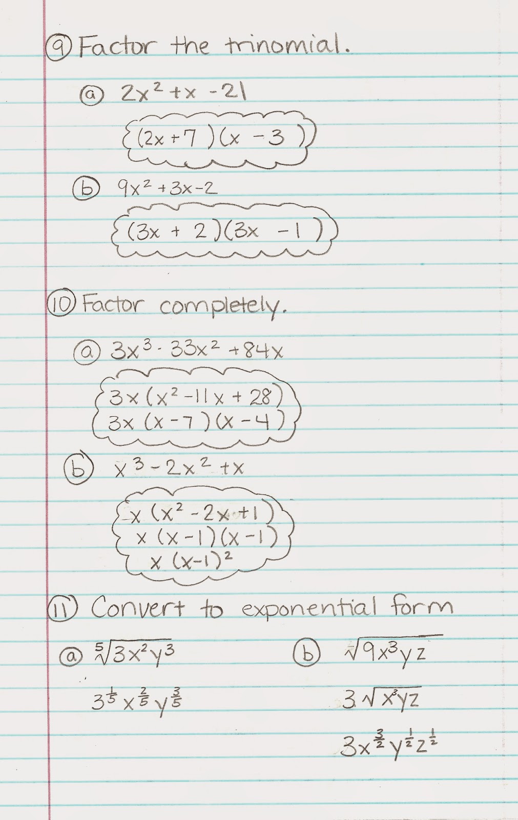 algebra 2 assignment id 1 answers