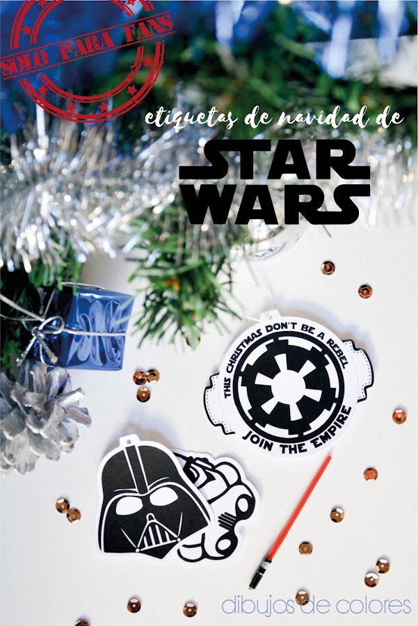 christmas gifts tags star wars