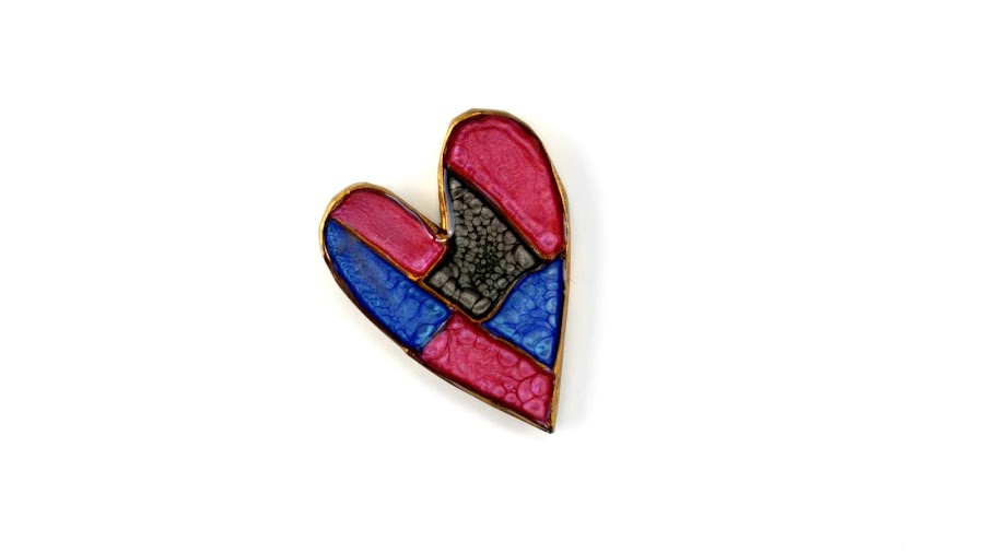 faux cloisonne polymer clay