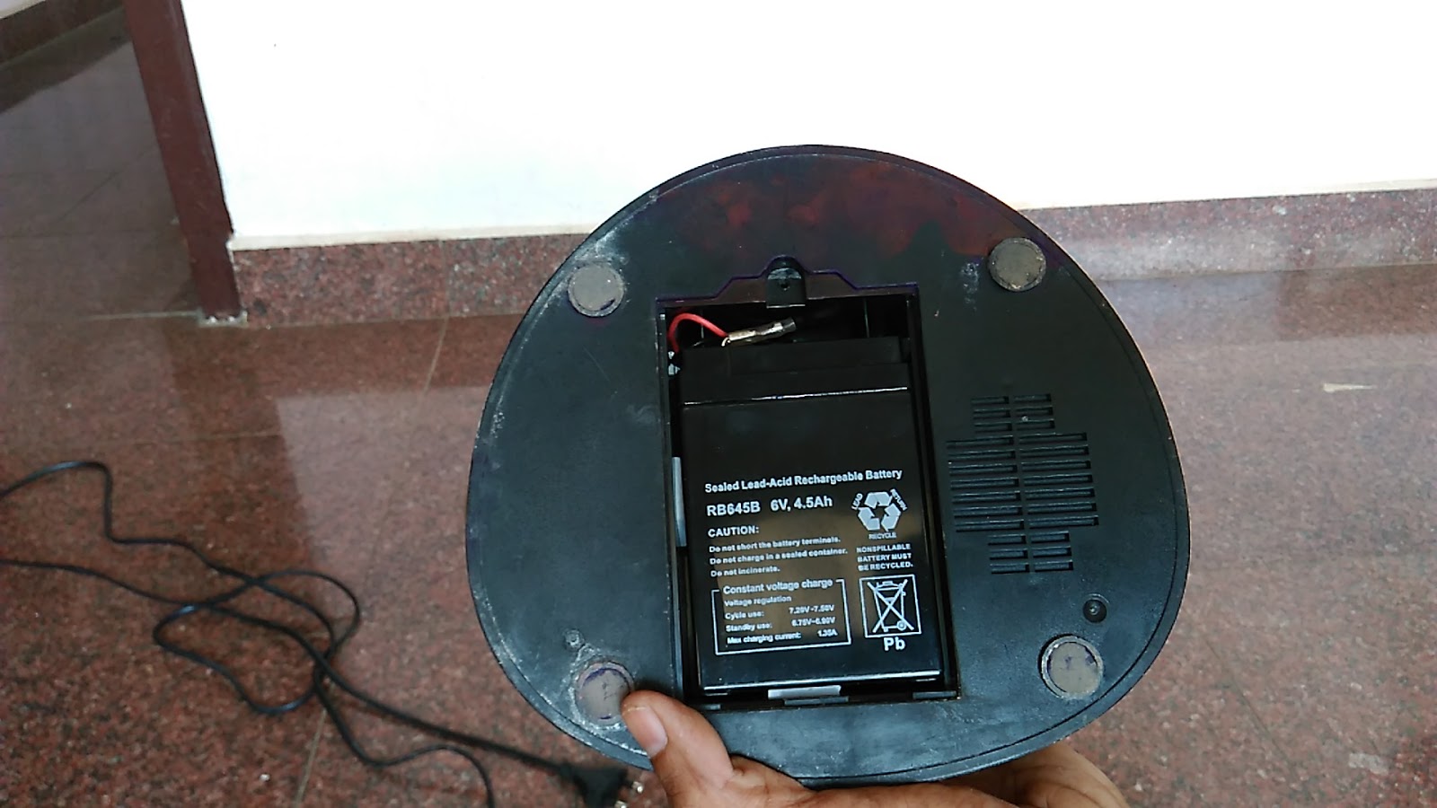 How to 12v DC Table Fan battery replacement & recondition Do Your Self