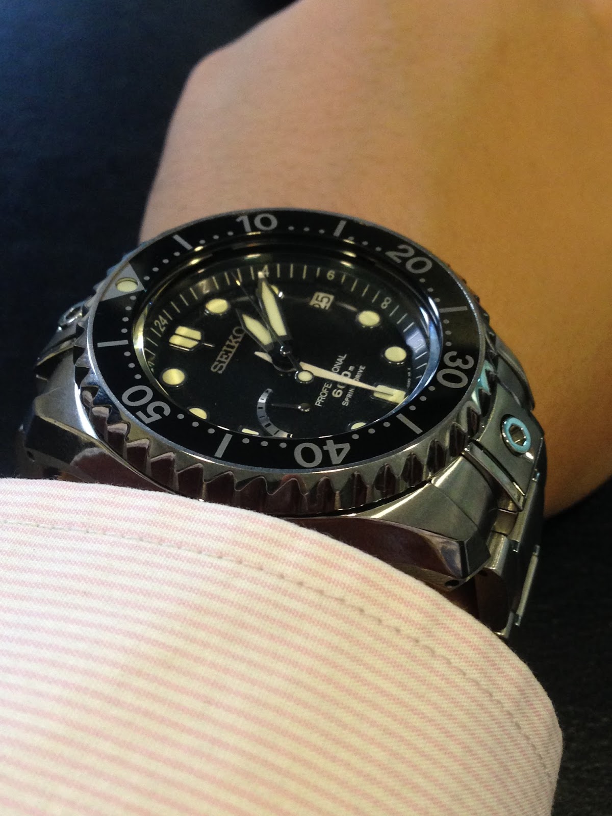 My Eastern Watch Collection: SEIKO Prospex Marinemaster Professional Spring  Drive SBDB011 GMT – A Good Tool Watch With Some Quality Control Issues, A  Review (plus Video)
