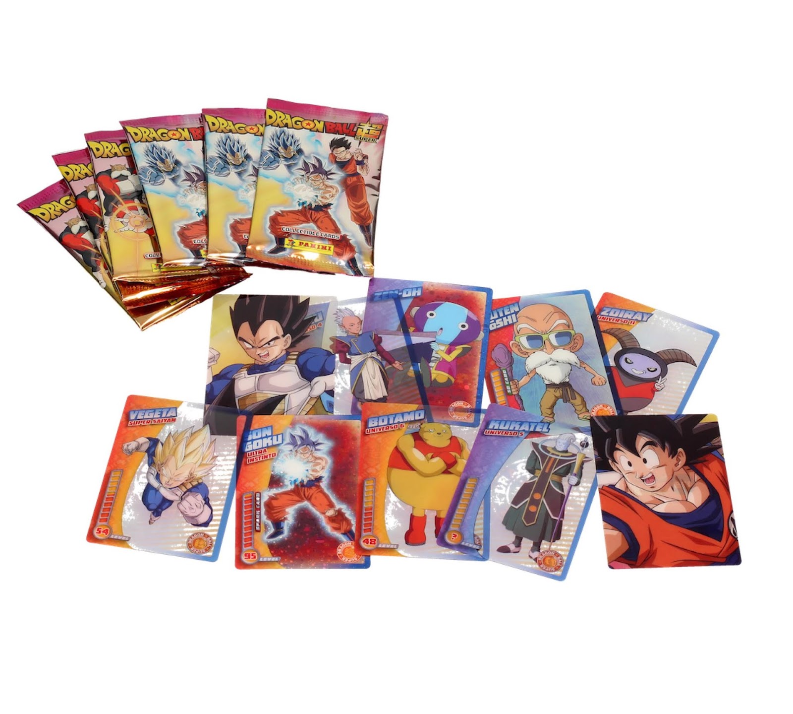 Dragon Ball Super. Colección trading cards de Panini