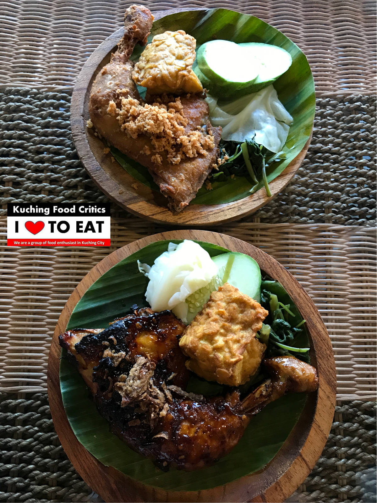 Kuching Food Critics: Ayam Penyet Ria @ Jalan Tunku Abdul 