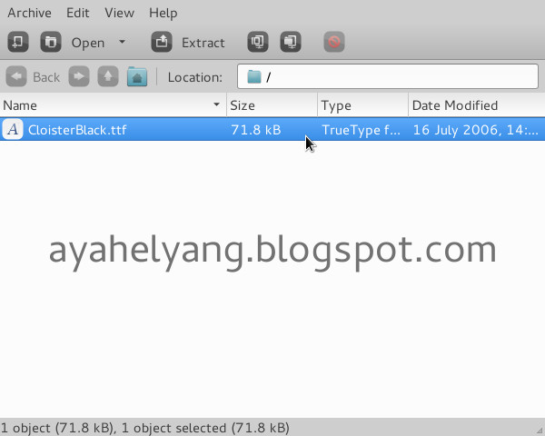 Menambah Huruf di Linux - Belajar Linux