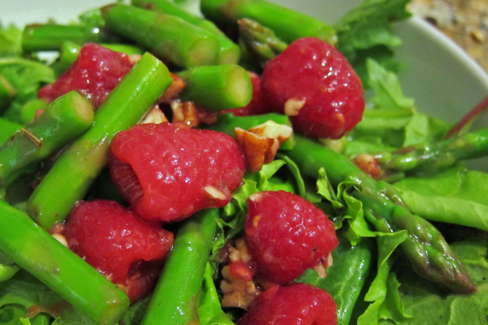 The Vegan Chronicle RaspberryAsparagus Medley