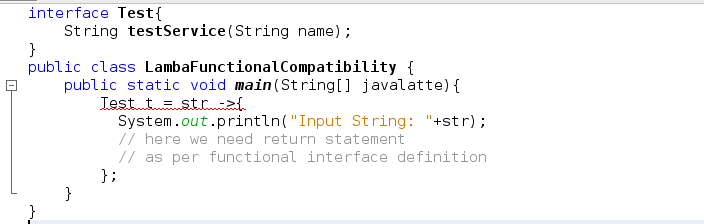 Java-Latte: Lambda examples and Effectively Final in Java 8