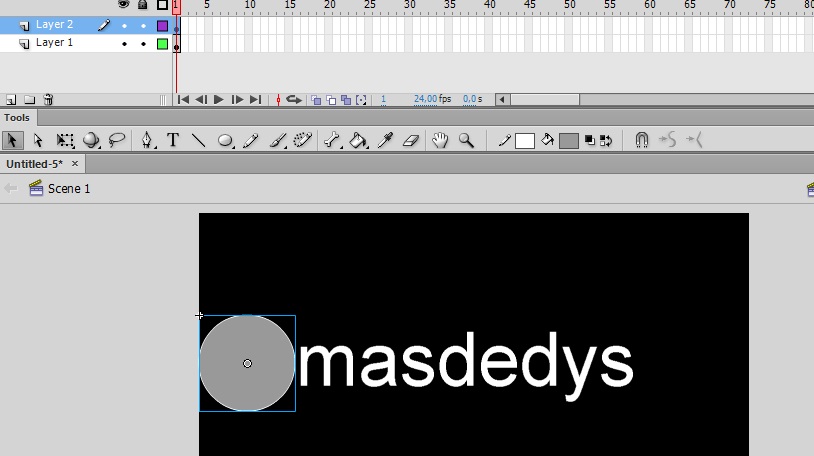 Jangan Berhenti Jadi Orang Baik Membuat Animasi Masking Dengan Adobe Flash Cs6