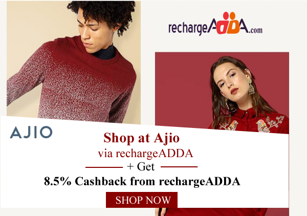 ajio coupon recharge