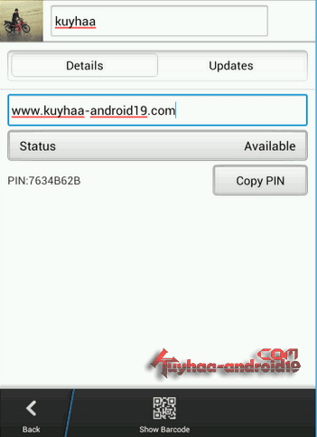 BBM untuk android Ginggerbread BBM untuk android Ginggerbread
