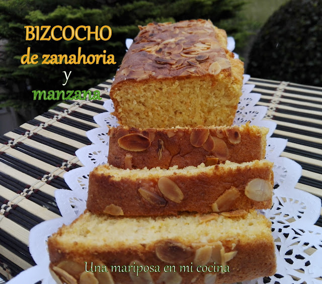 Bizcocho De Zanahoria Y Manzana
