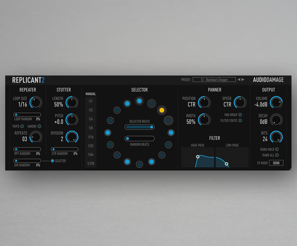 MATRIXSYNTH Audio Damage Replicant 2 Now Available