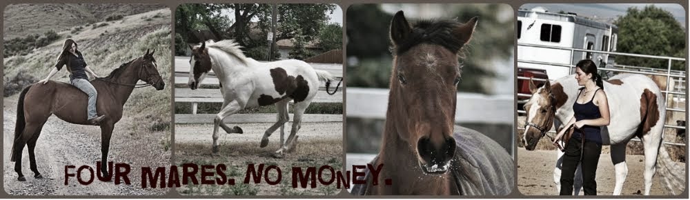 Four Mares. No Money.