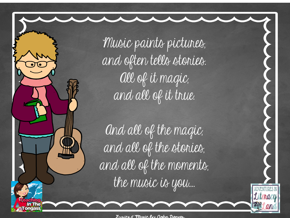 Learn how songs help build fluency and expression in young readers!  Use traditional folk tunes, nursery rhyme jingles, or favorite campfire songs to get your students moving and grooving!