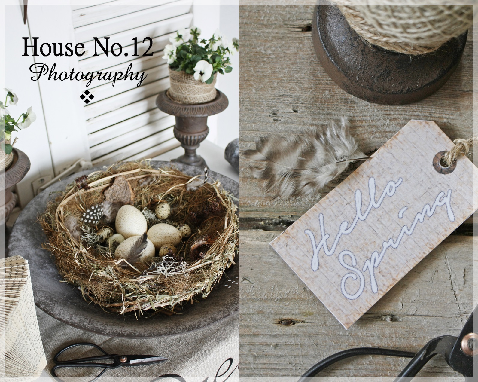 House no.12: hello spring & osterdeko