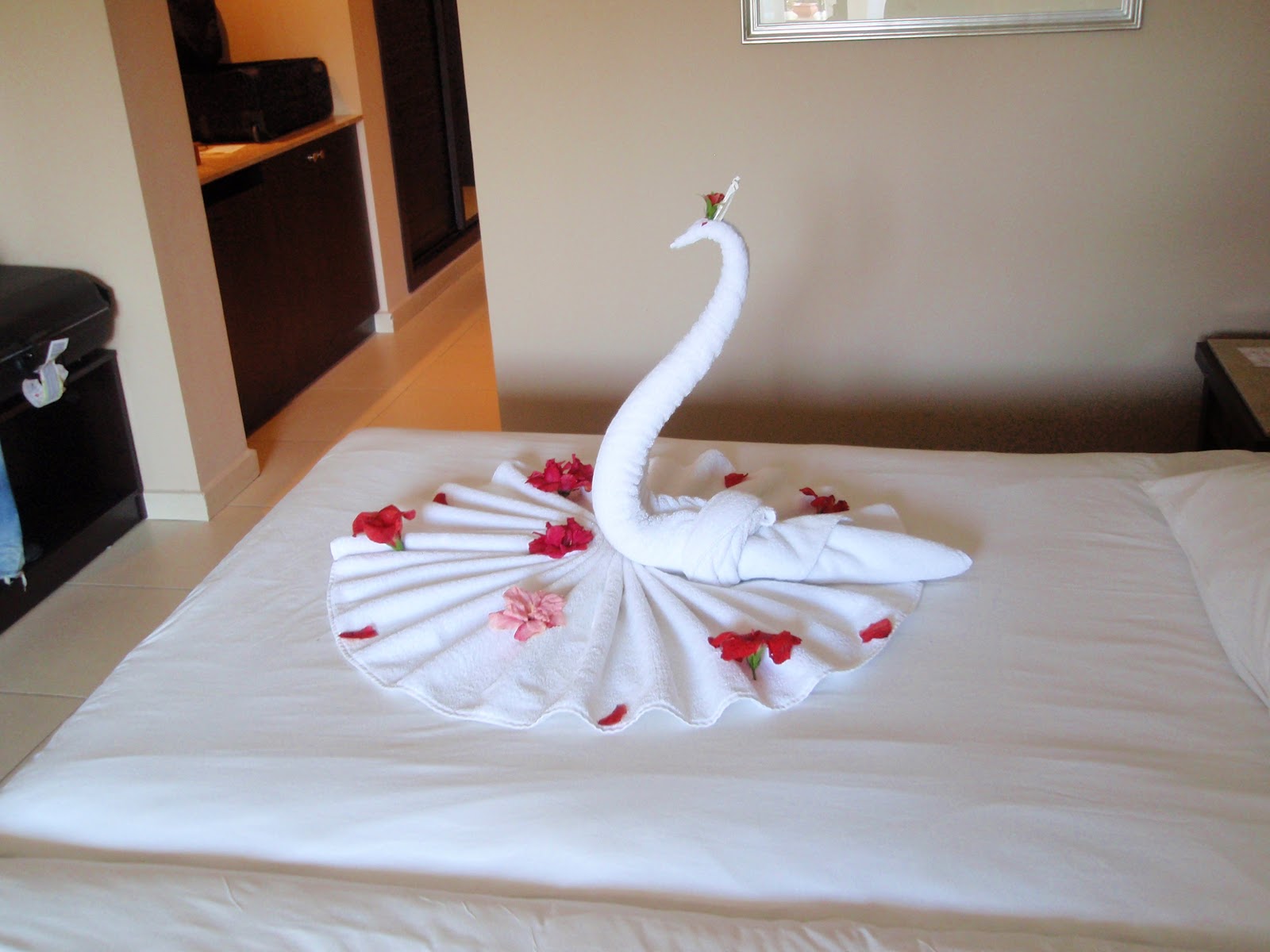 Hotel Aquamarine Hurghada Towel Art Swan (Hotel Aquamarine Hurghada