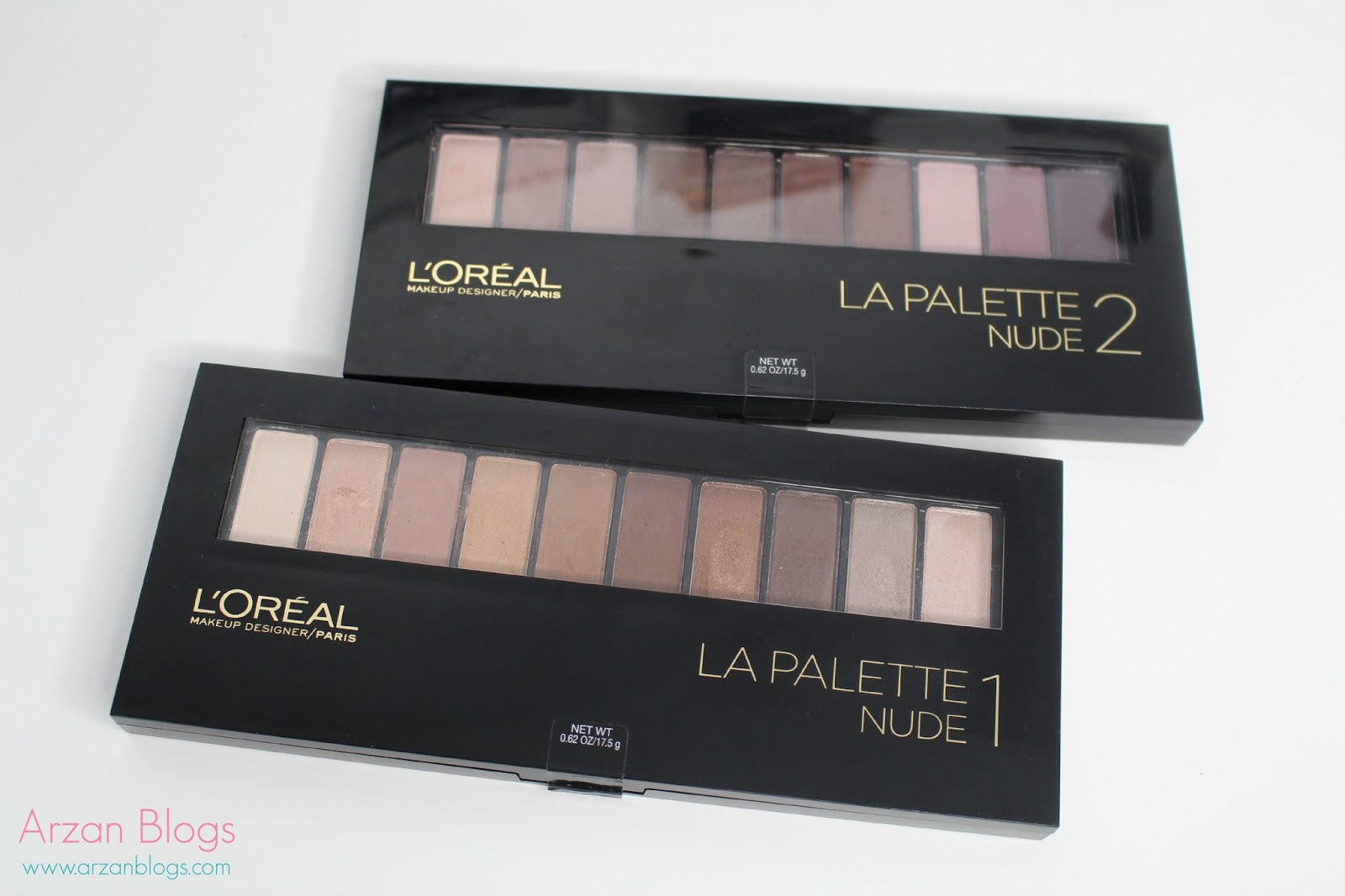Beauty: L'Oréal Color Riche La Palette Nude 1 & 2