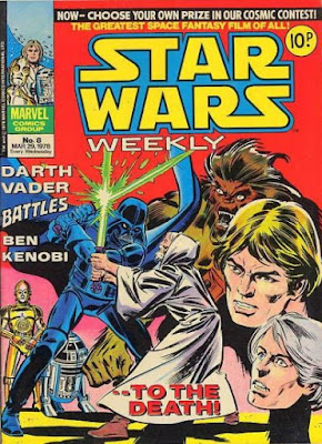 Star Wars Weekly #8, Darth Vader vs Ben Kenobi