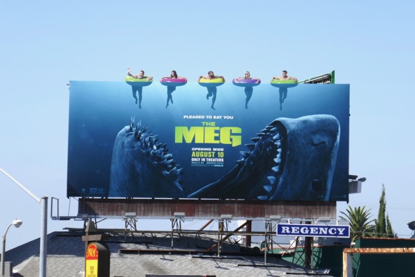 The Meg film billboard The Meg film billboard