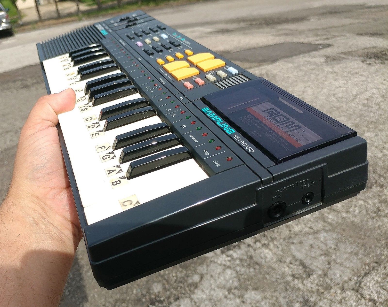 MATRIXSYNTH Casio SK8 Sampling Keyboard Synthesizer