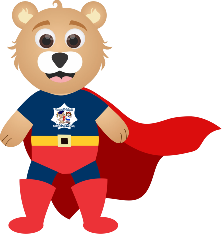 Urso super-herói