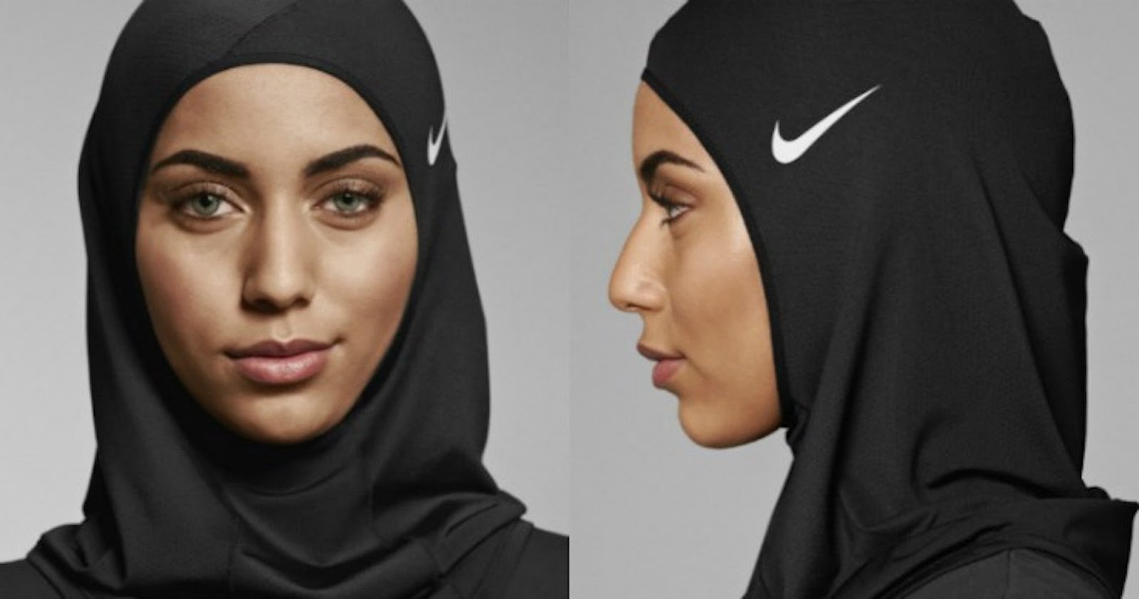 Почему с покрытой головой. Никаб Nike. Хиджаб от найк. Спортивный хиджаб Nike. Хиджаба Nike Pro.